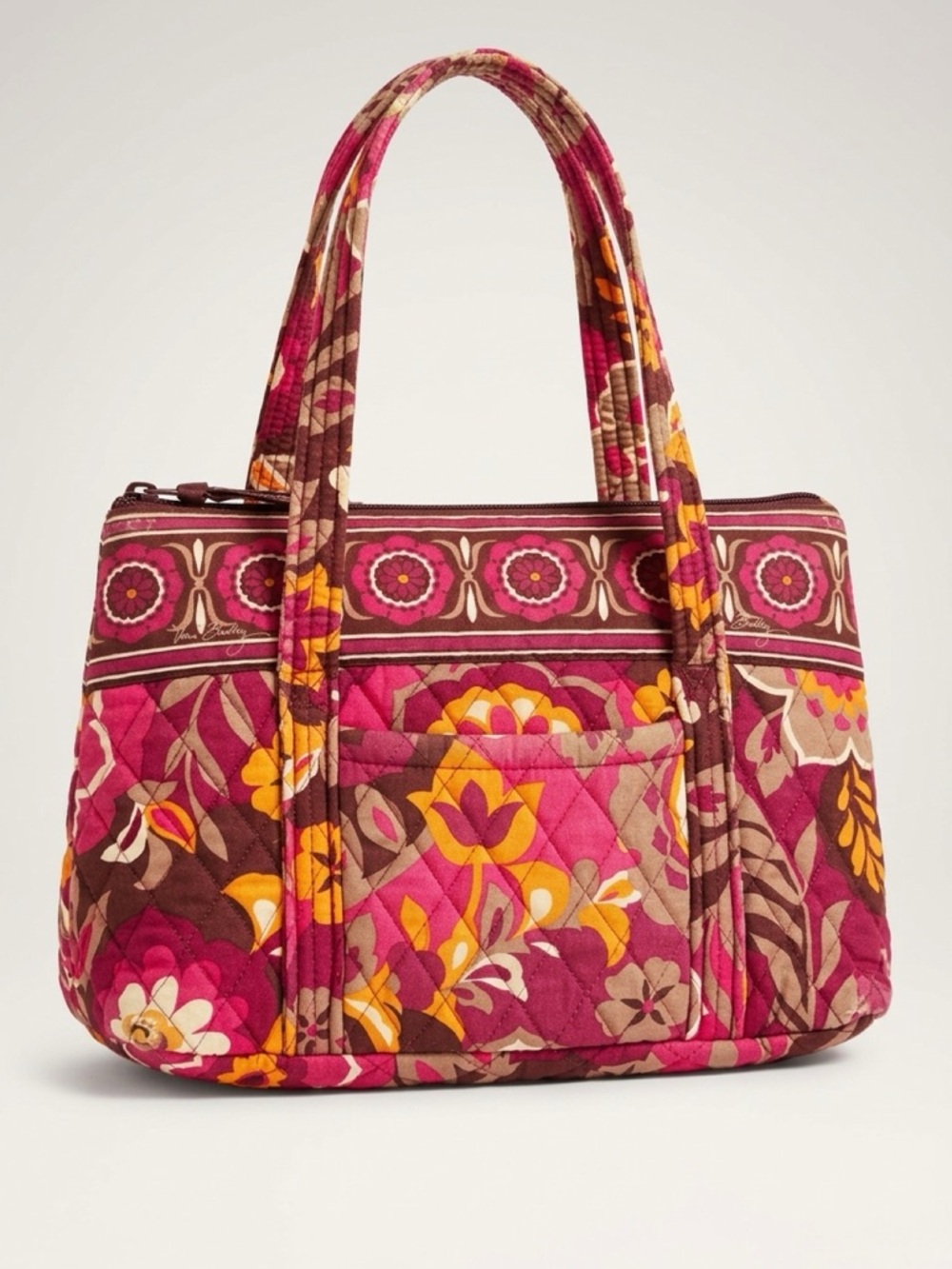 Vera Bradley, Betsy bag Quilted Floral Tote Bag - Pink Multi